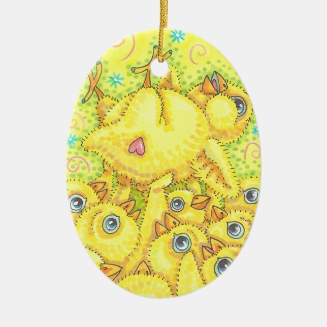 STEN & ROLL CHICK, VÅR MOSH PIT ORNAMENT Oval (Framsidan)