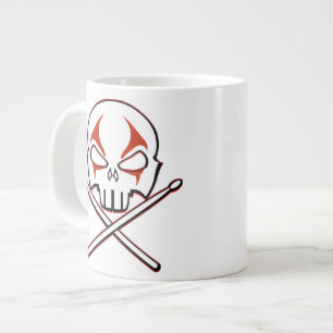 Sten & Roll Drummer Kaffe koppar Jumbo Mugg