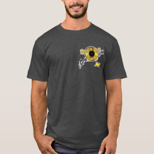 Sten & Roll Gecko liten front logotyp manar t-shir T Shirt