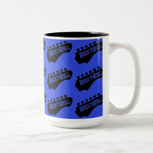 Sten & Roll Guitar Två-Tonad Mugg