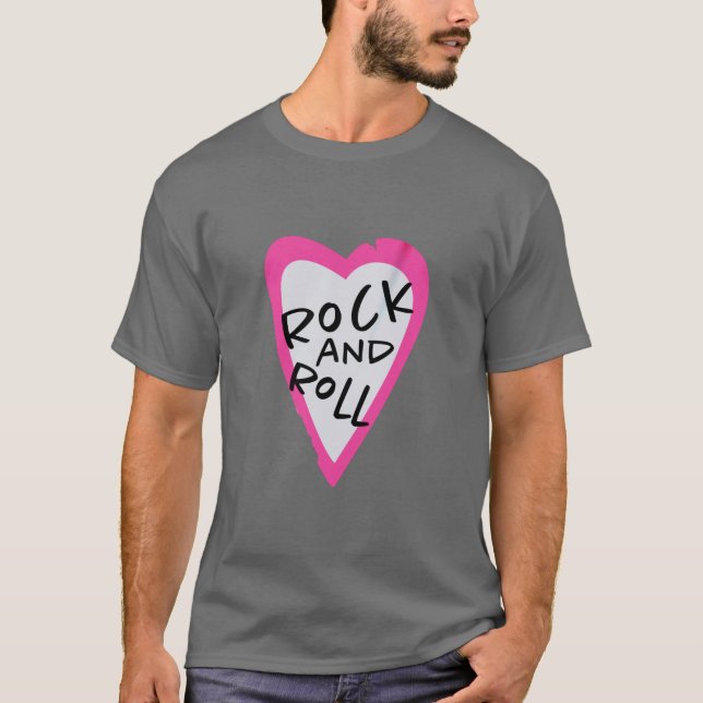 Sten & Roll Heart T Shirt (Framsida)