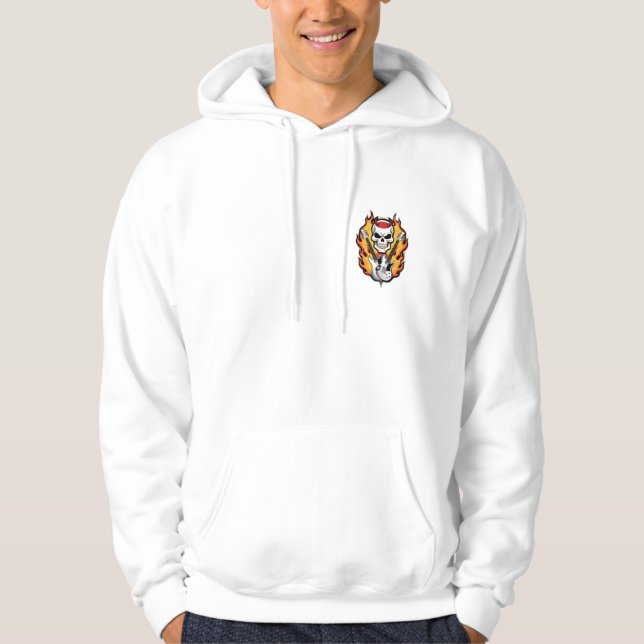 Sten & Roll Inferno Hoodie (Framsida)
