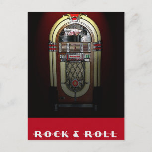 Sten & Roll Jukebox-vykort Vykort