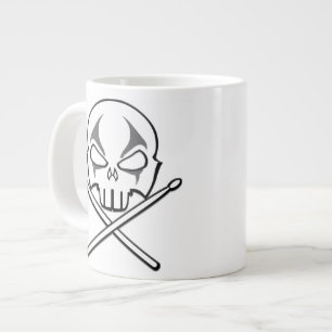 Sten & Roll Kopp Heavy Metall Drummer Mugg & Kopp Jumbo Mugg