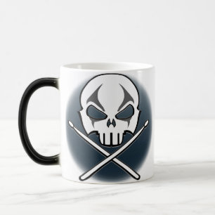 Sten & Roll Mugg Kopp Heavy Metall Drummer Kopp Gi