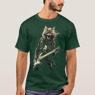 Sten Roll Music Cont Festival Cat Sten Guitar 2 T Shirt