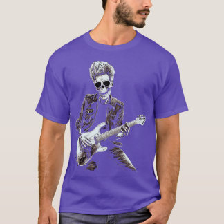 Sten Roll Music Cont Festiwal Skeleton Hallowee T Shirt