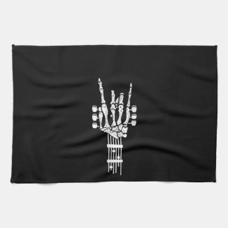 Sten & Roll Skeleton Guitar Music LoKitchen Towels Kökshandduk