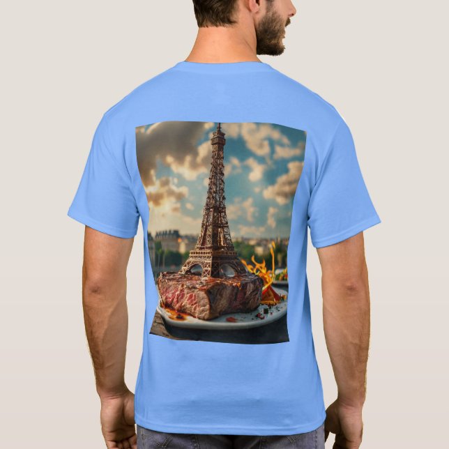 Sten & Roll Tees-Bold Design för True Music Fläkt T Shirt (Baksida)