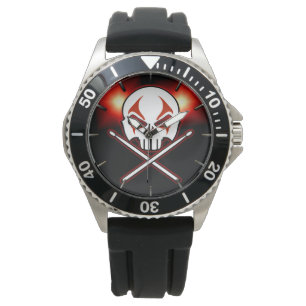 Sten & Roll Watch Heavy Metall Drummer Wrist Watch Armbandsur