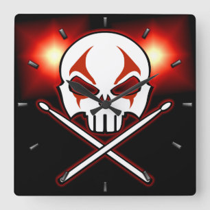 Sten & rulle tar tid på heavy fyrkantig klocka