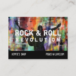 Sten- & rullrevolution visitkort