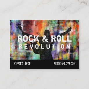 Sten- & rullrevolution visitkort