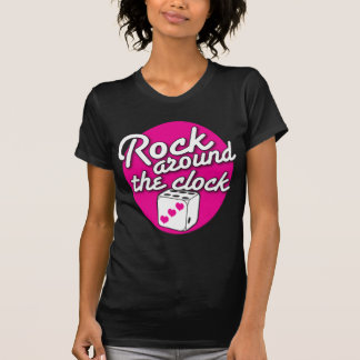 STEN runt om ta tid på T-shirt