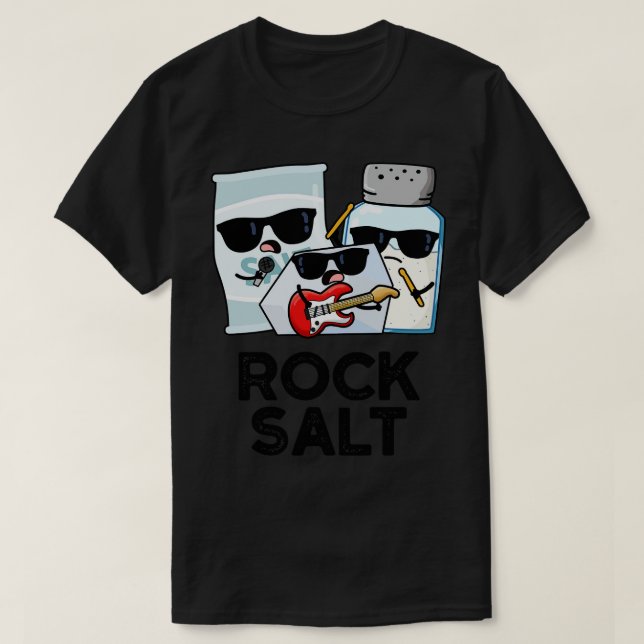 Sten Salt Funny Condiment Music Pun 1 T Shirt (Design framsida)