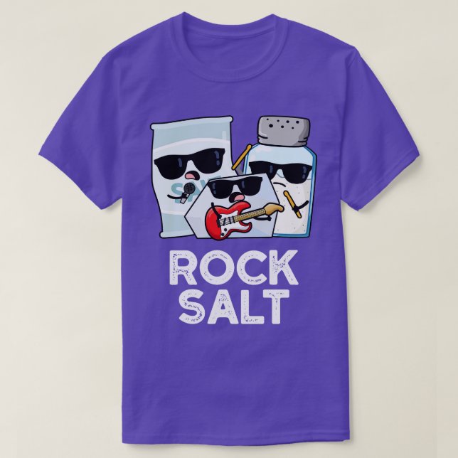 Sten Salt Funny Condiment Music Pun T Shirt (Design framsida)