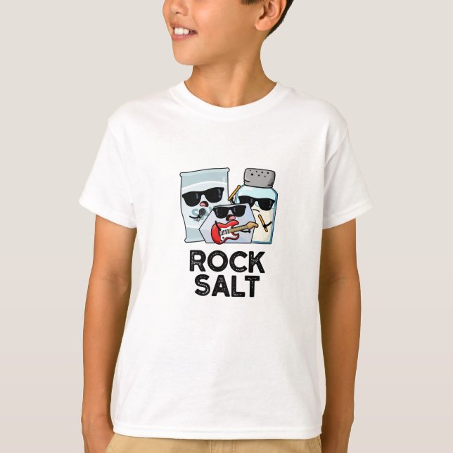 Sten Salt Funny Condiment Music Pun T Shirt (Framsida)