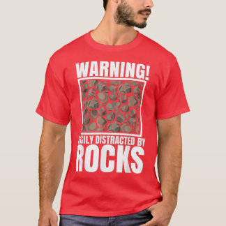Sten Samlande geologen Humor geologi T Shirt