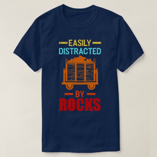 Sten Samling Geologist Funny Geologi 2 T Shirt (Design framsida)