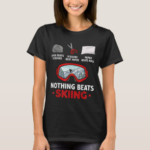 Sten Sax Pappers Ingenting Slår Skidåkning T Shirt