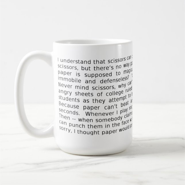 Sten Sax Påse Debatt RoligMugg Kaffemugg (Vänster)