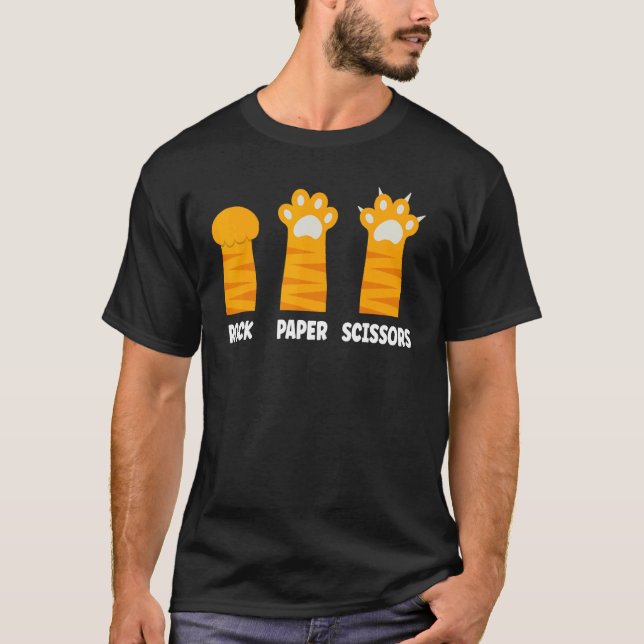 Sten Sax Påse Handspel Kattdjur Djur Söt C T Shirt (Framsida)