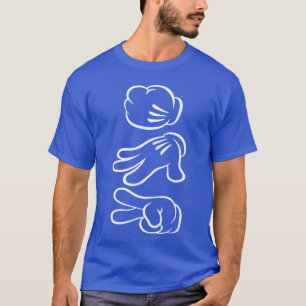 Sten Sax Påse Mickey Mus Hand vän T Shirt