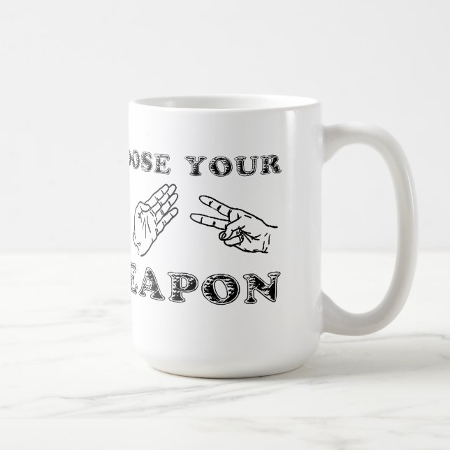 Sten Sax Påse Rolig Mugg Humor (Höger)