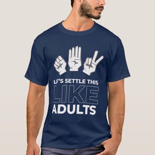 Sten Sax Påse Som Vuxna retro T Shirt (Framsida)