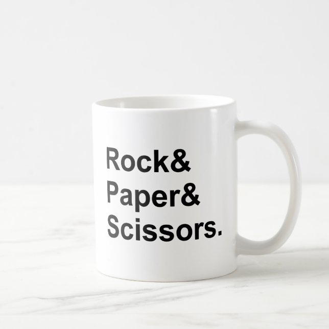 Sten Sax Påse | Turspel Kaffemugg (Höger)