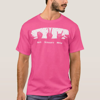 Sten Sissors Heavy Metall Music Cont Band Bassi T Shirt