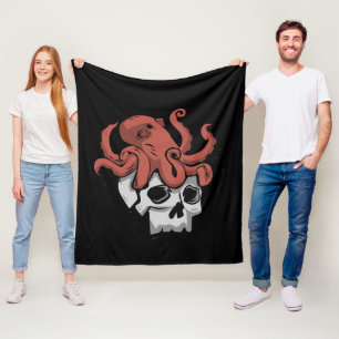 Sten Skull Heavy Metall Fleecefilt