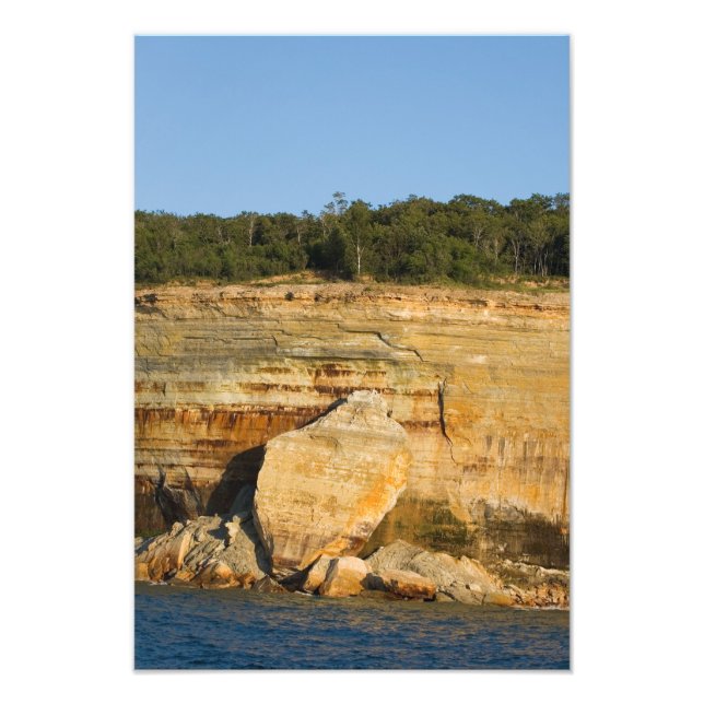 Sten Slabs, Pictured Sten National Lakeshore, MI Fototryck (Framsidan)