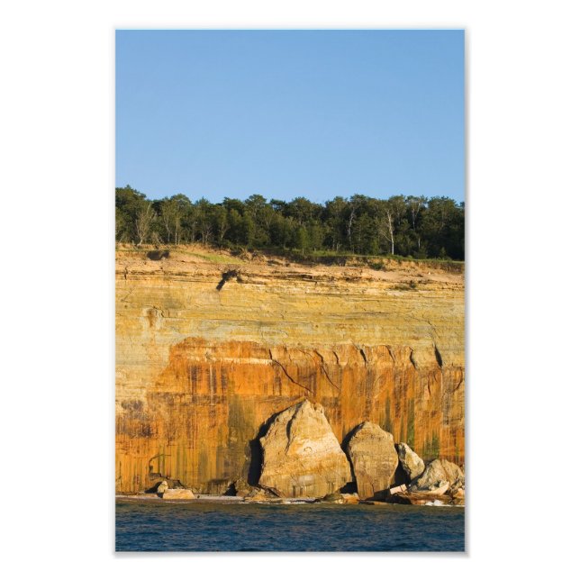 Sten Slabs, Pictured Sten National Lakeshore, MI Fototryck (Framsidan)