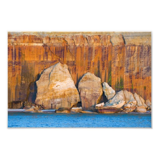 Sten-slabs, Pictured Sten National Lakeshore, MI Fototryck (Framsidan)