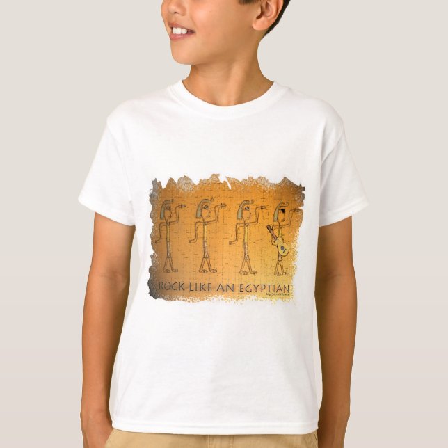 Sten som en egyptisk tee shirt (Framsida)