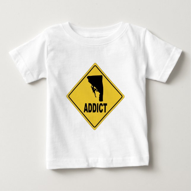 Sten som klättrar 2 t-shirt (Framsida)