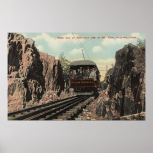 Sten som klipps på Mt. Tom Poster