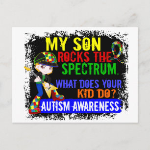 Sten Spectrum Autism Son Vykort