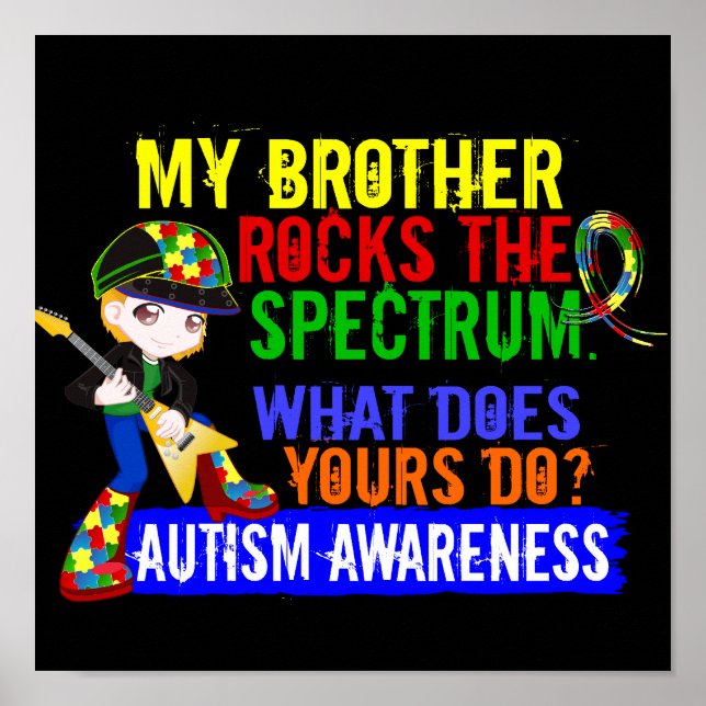 Sten Spektrumautism Poster (Framsidan)
