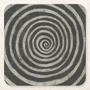 Sten - Spiral Underlägg Papper Kvadrat