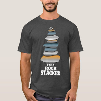Sten Stacking Sten Stacker Cairn Hiking Gift T Shirt