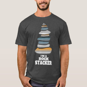 Sten Stacking Sten Stacking Cairn Hiking Gift T Shirt
