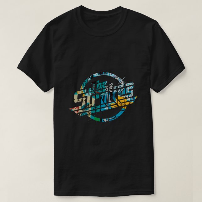 Sten Stämmarna Metall Sten Band T Shirt (Design framsida)