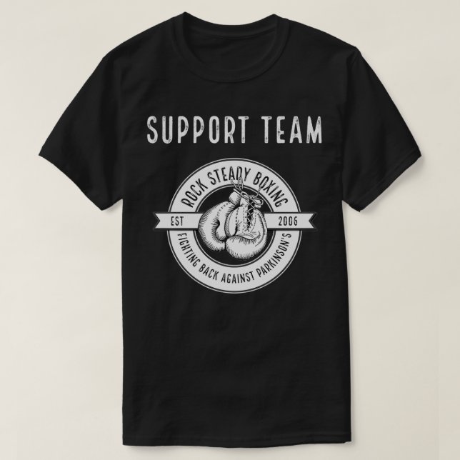 Sten Steady Boing Parkinsons sjukdomskänsla  T Shirt (Design framsida)