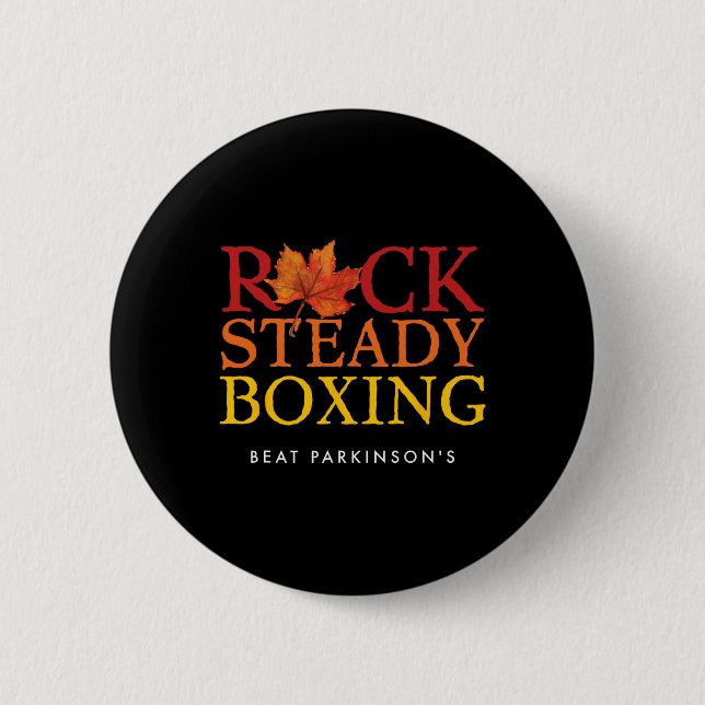Sten Steady Boxing Autumn Löv Knapp (Framsida)