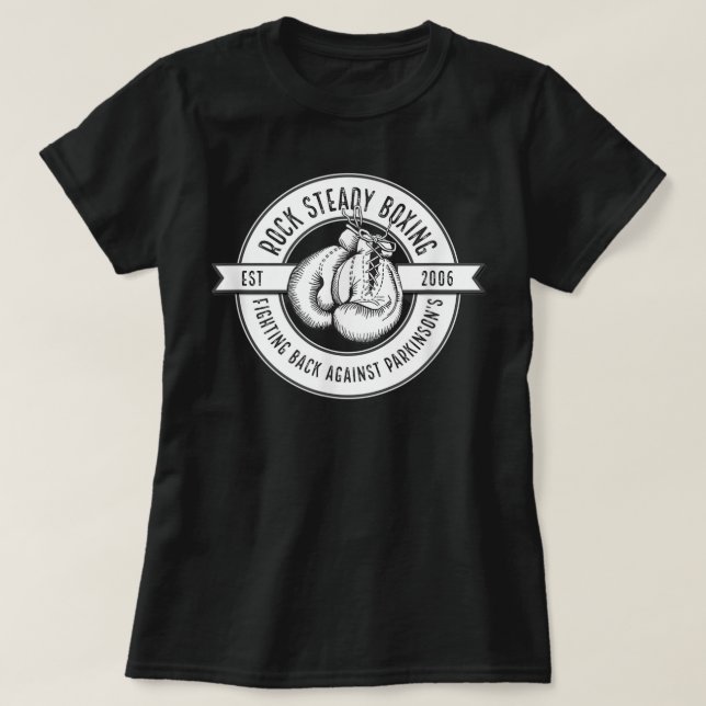 Sten Steady Boxing Fight against Parkinson's 1019 T Shirt (Design framsida)