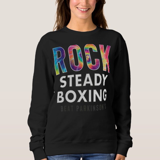 Sten Steady Boxing Hippie Tie Dye NEW T Shirt (Framsida)