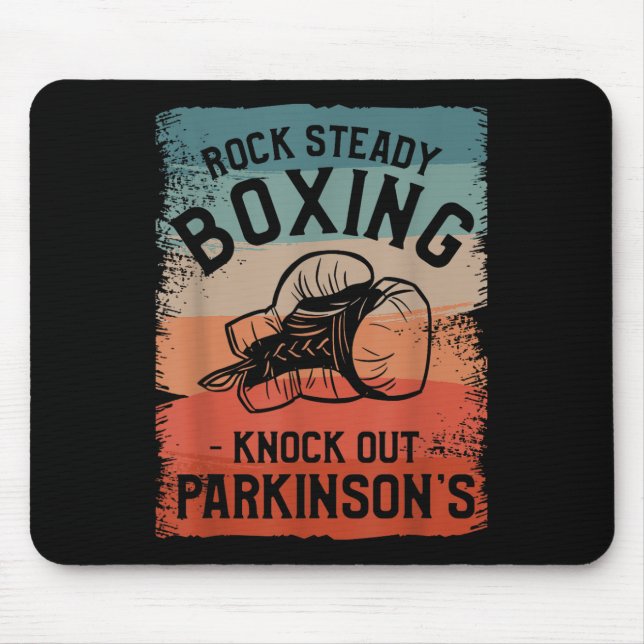 Sten Steady Boxing känner av Parkinsons medvetenhe Musmatta (Framsidan)