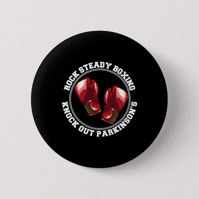 Sten Steady Boxing knackar ut Parkinsons Fighter R Knapp (Framsida)